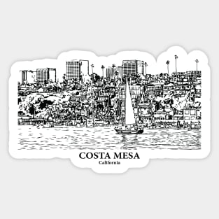 Costa Mesa - California Sticker